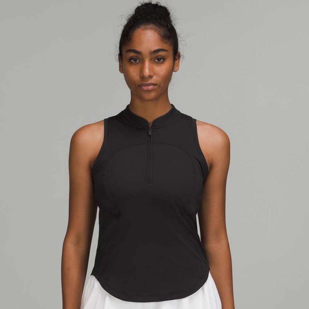 Lululemon Mock-Neck Tennis Tank Top